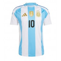 Dres Argentína Lionel Messi #10 Domáci Copa America 2024 Krátky Rukáv
